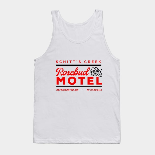 Rosebud Motel Schitts Creek Tank Top by Flow Space